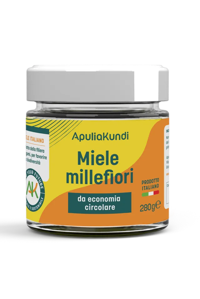 Apuliakundi Miele millefiori naturale profilo fruttato