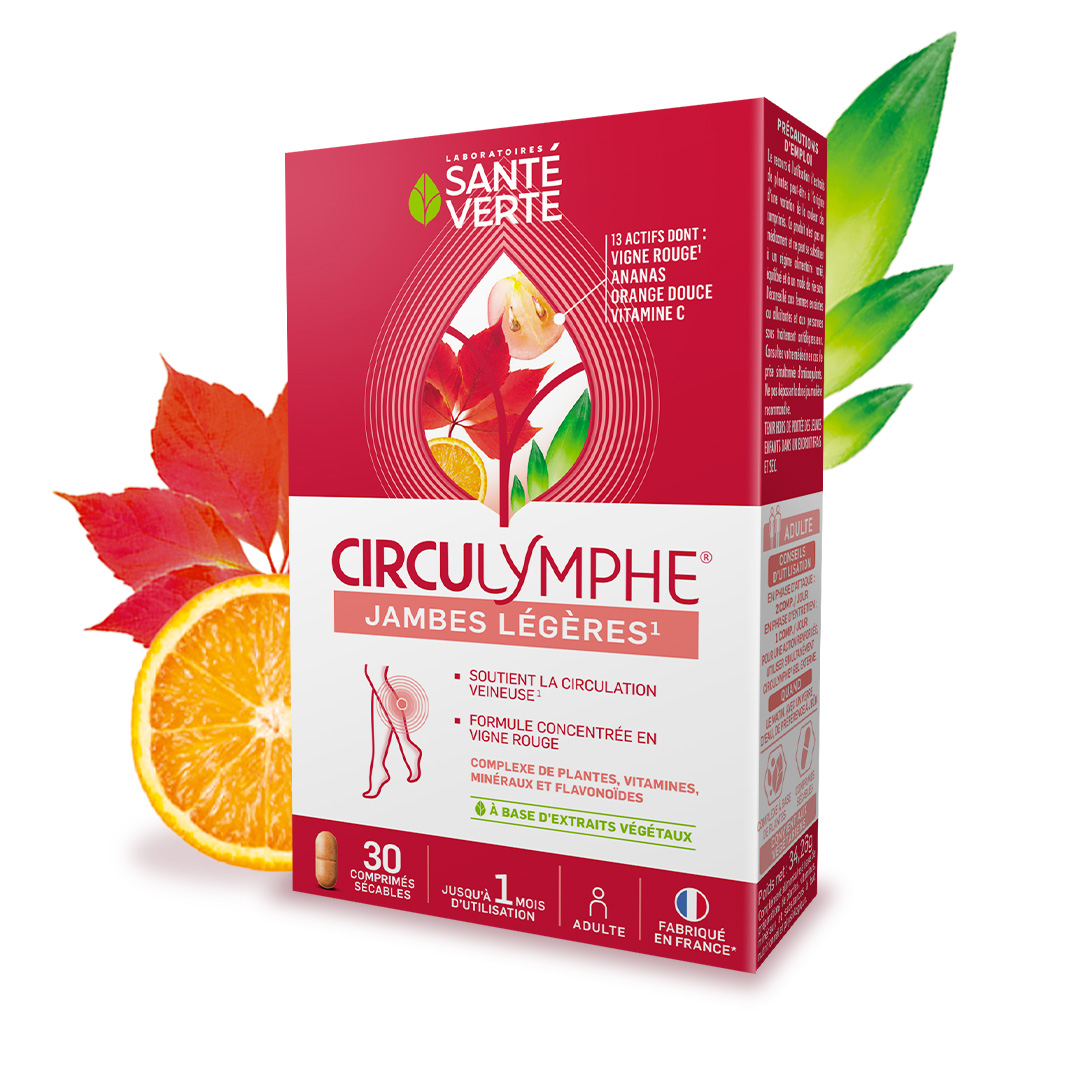Santé Verte Circulymphe integratore circolazione 30 compresse gambe
