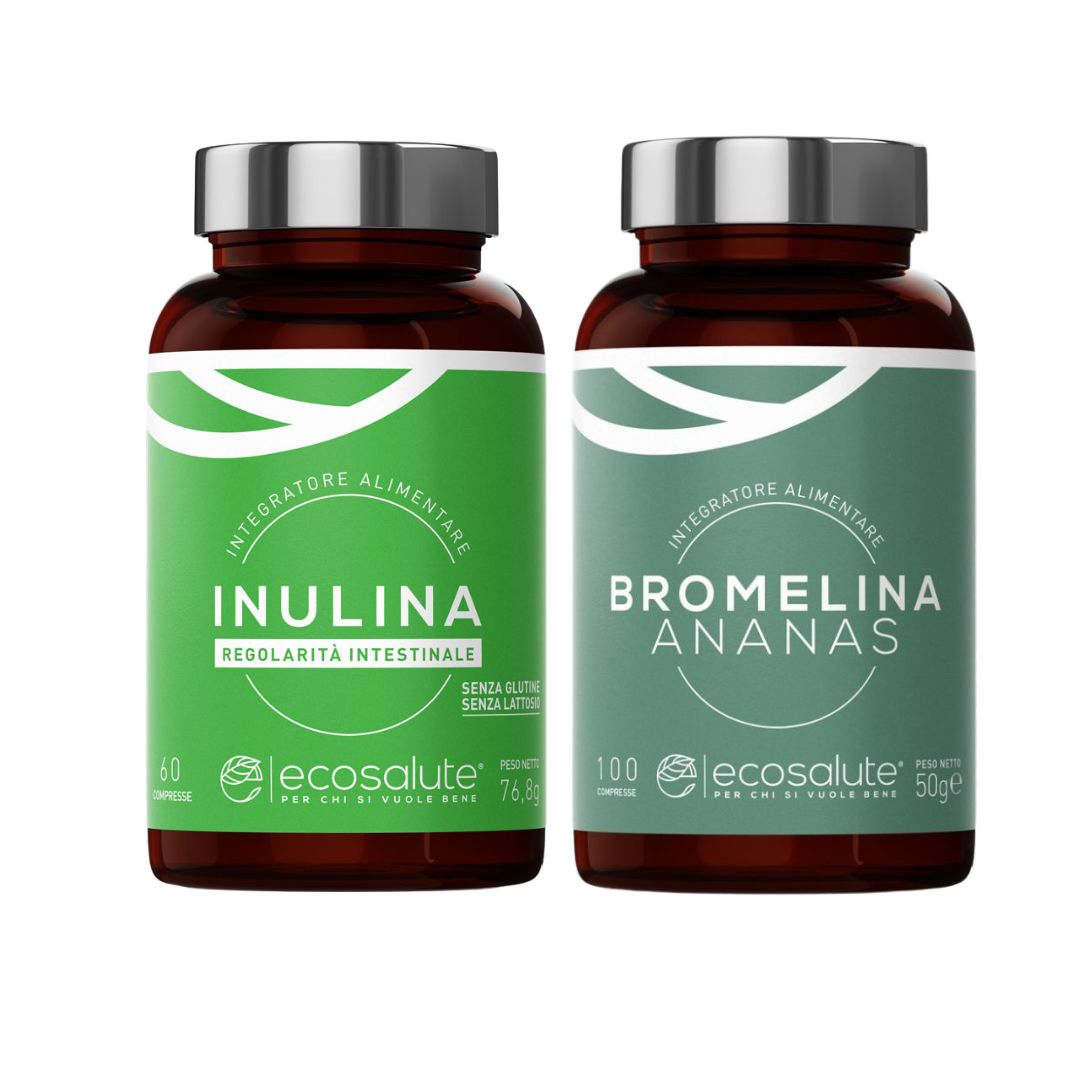 Spazio Ecosalute Drena & Sgonfia pacchetto bromelina+inulina