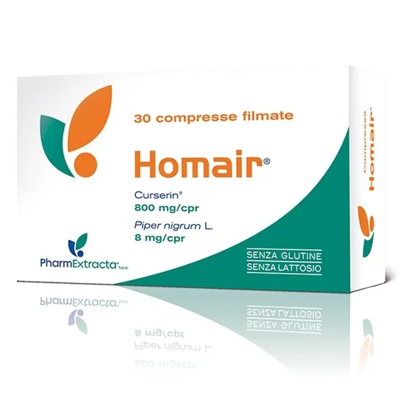 Igeakos Homair compresse 30 cpr curcuma antiossidante
