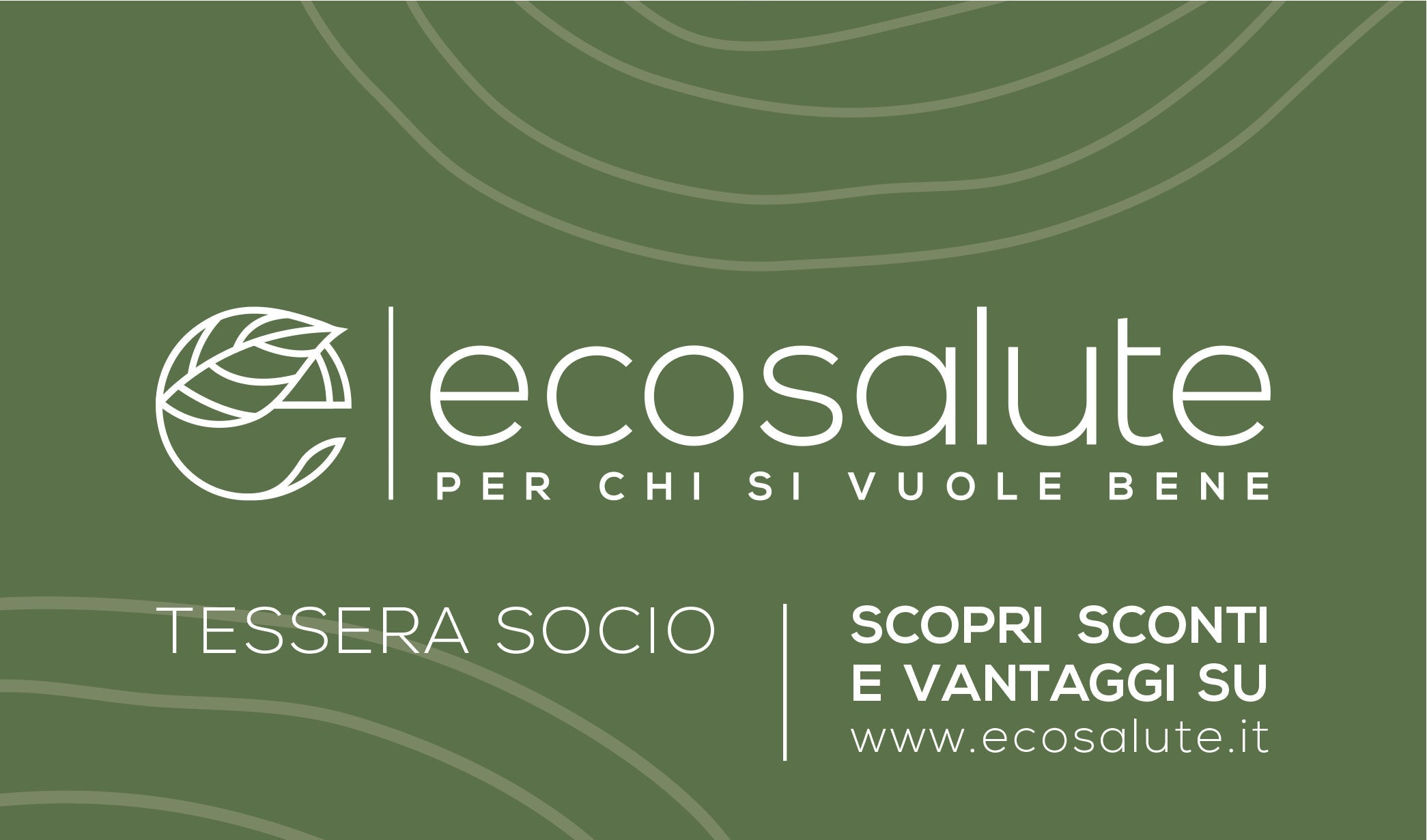 Spazio Ecosalute Tessera Medico TMED virtuale sconto 20% annuale
