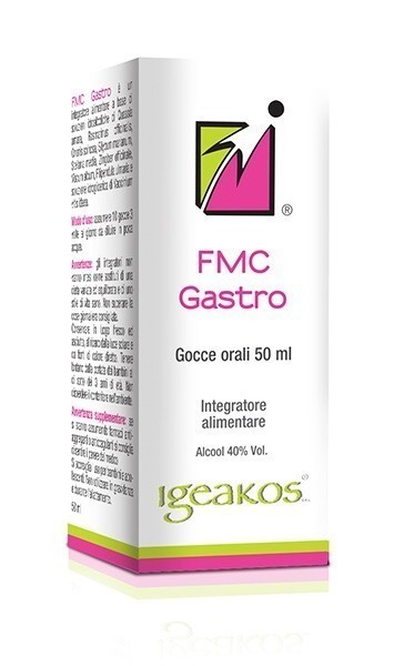 Igeakos FMC Gastro gocce 50 ml zenzero motilità gastrica