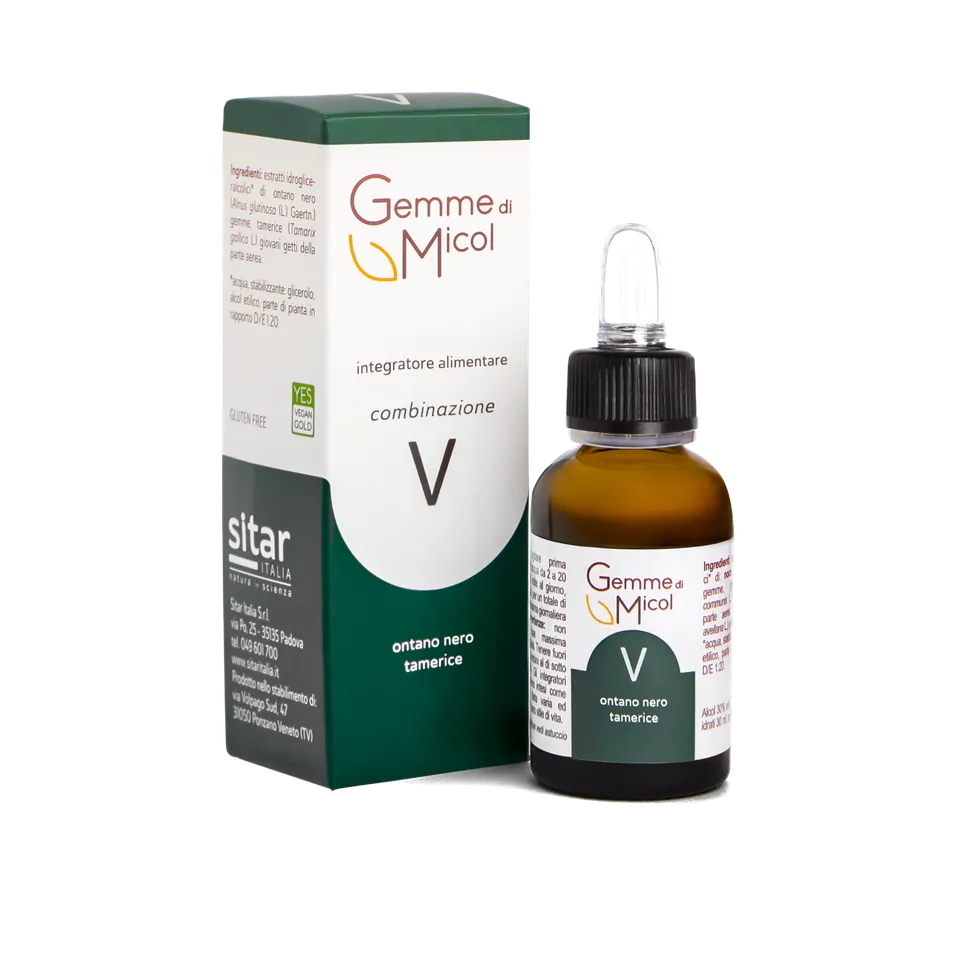 Sitar Gemme di Micol V gemmoderivato gocce 30 ml immunità
