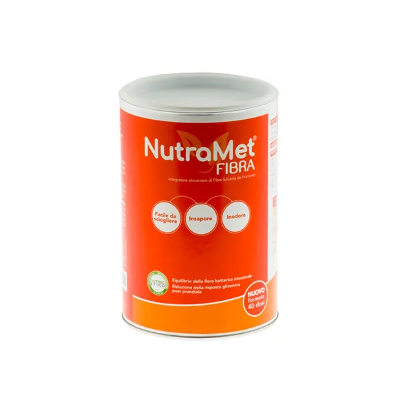 Redulen NutraMet Fibra Integratore Barattolo 320g Senza Glutine