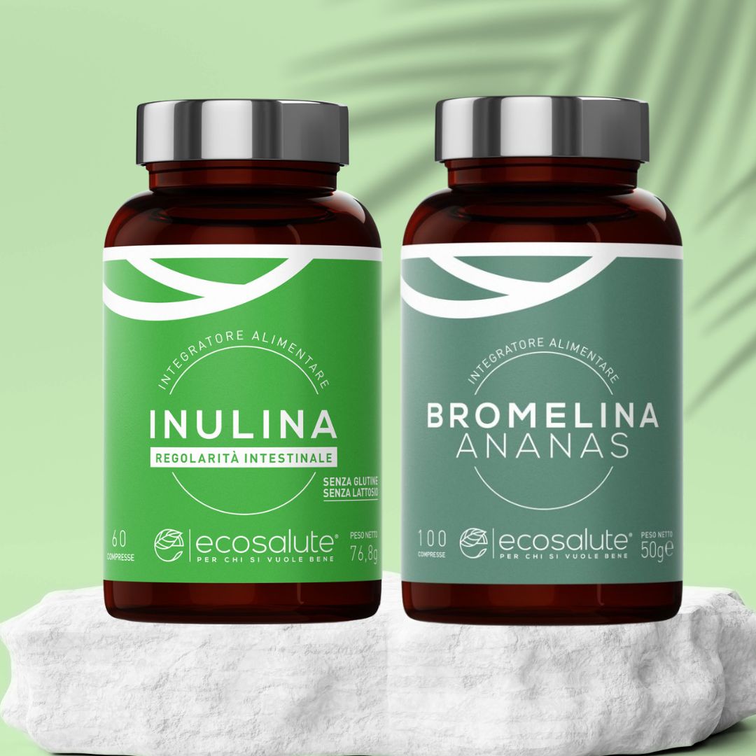 Spazio Ecosalute Drena & Sgonfia pacchetto bromelina+inulina