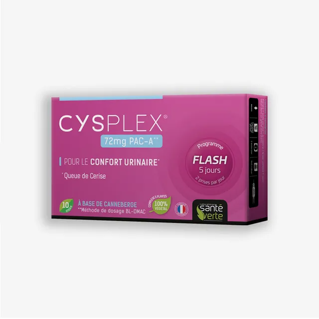 Santé Verte Cysplex integratore vie urinarie 72mg PAC-A