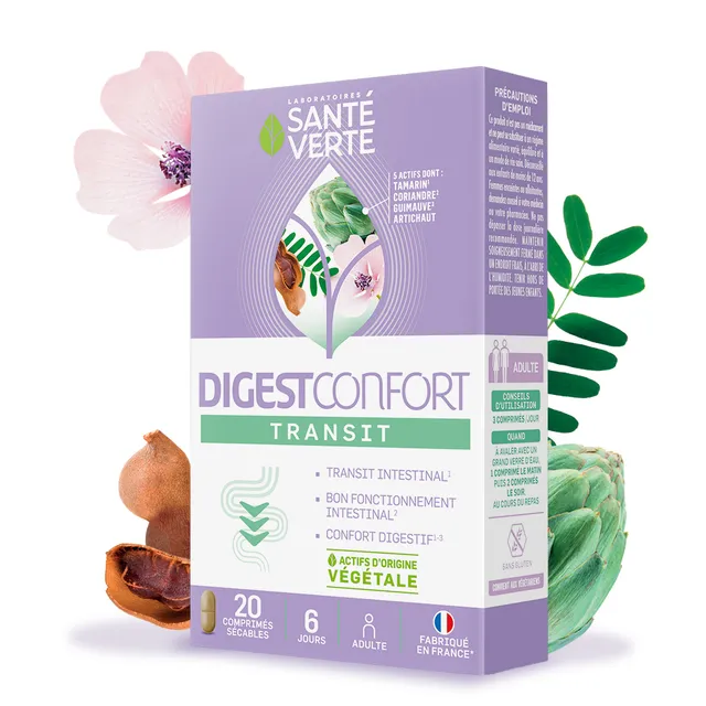 Santé Verte DigestConfort Transit 20 capsule transito intestinale