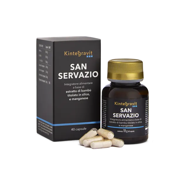 Sitar Kintegravit San Servazio capsule 40 pz silicio ossa