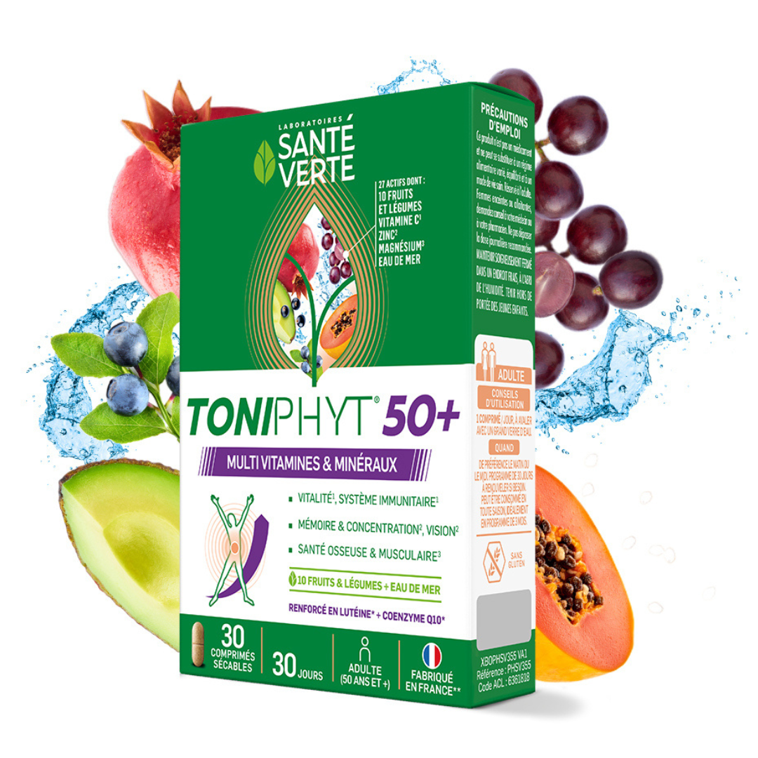 Santé Verte Toniphyt 50+ multivitaminico vitamine minerali