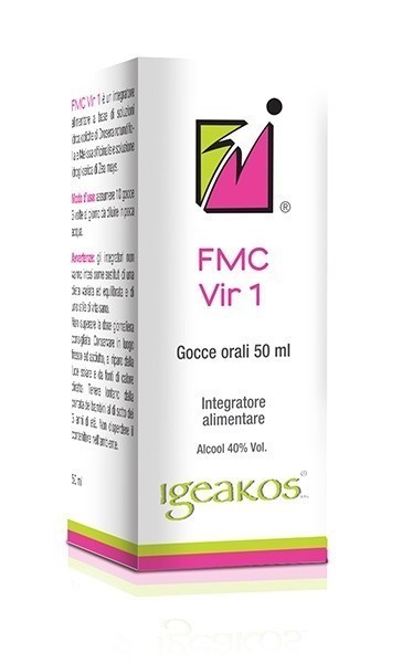 Igeakos FMC Vir 1 gocce 50 ml melissa e drosera