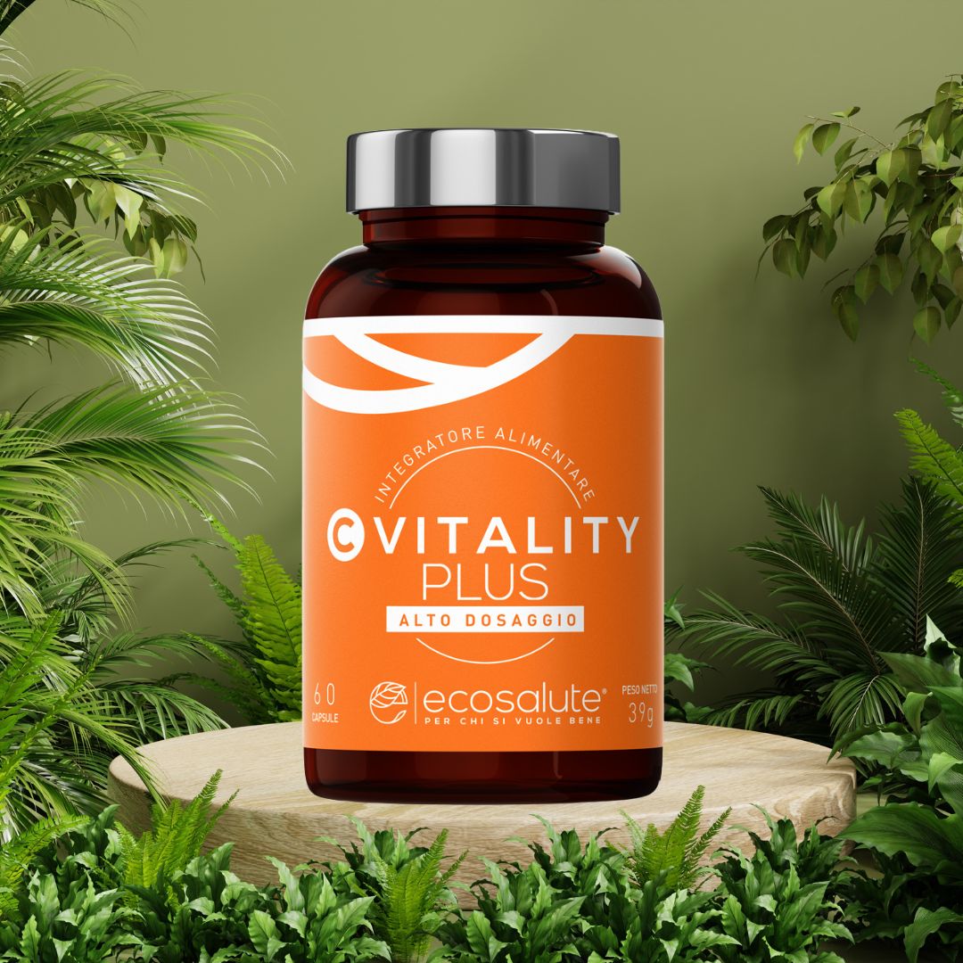 Spazio Ecosalute C-Vitality Plus capsule vitamina C 60 capsule