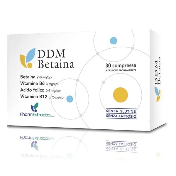 Igeakos DDM Betaina 30 compresse omocisteina B6 B12