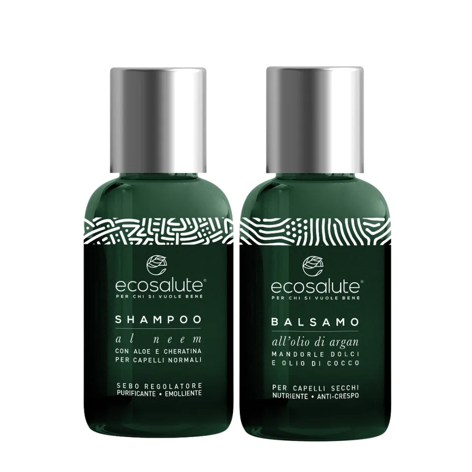 Spazio Ecosalute Cosmetica Pacchetto Raperonzolo Shampoo+Balsamo