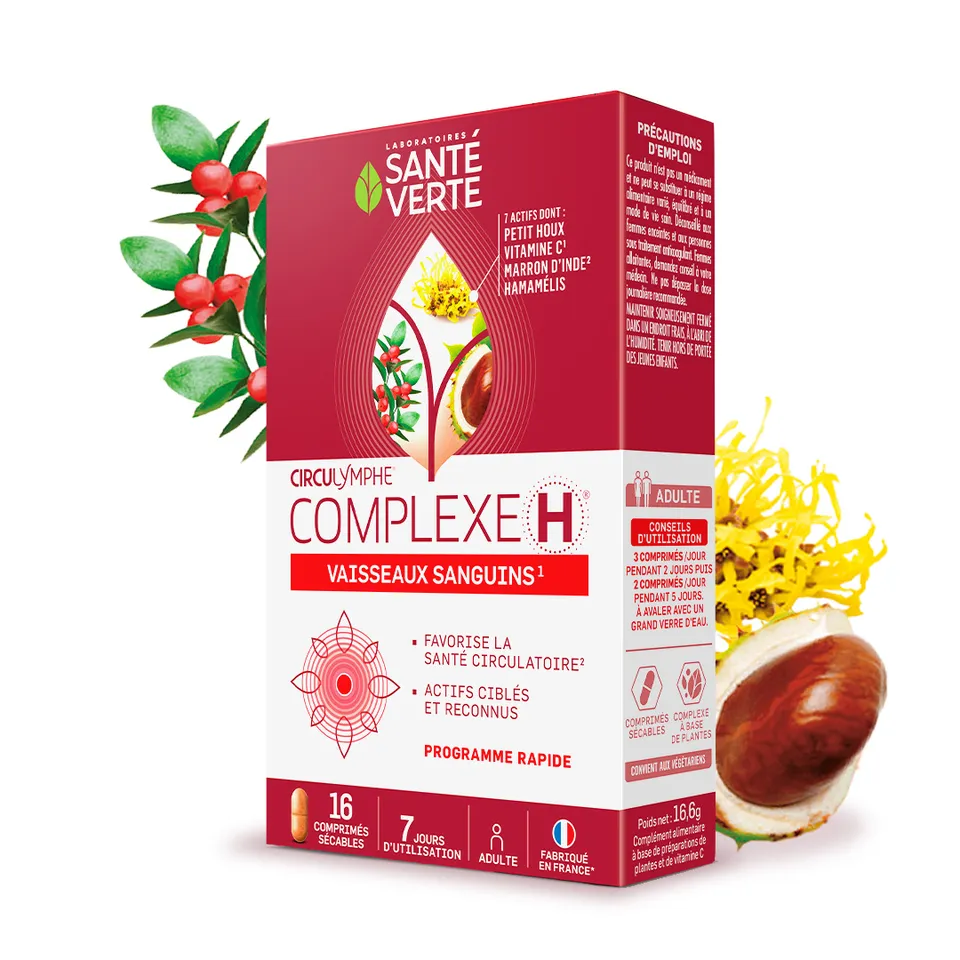 Santé Verte Circulymphe Complexe H integratore vene 60 compresse