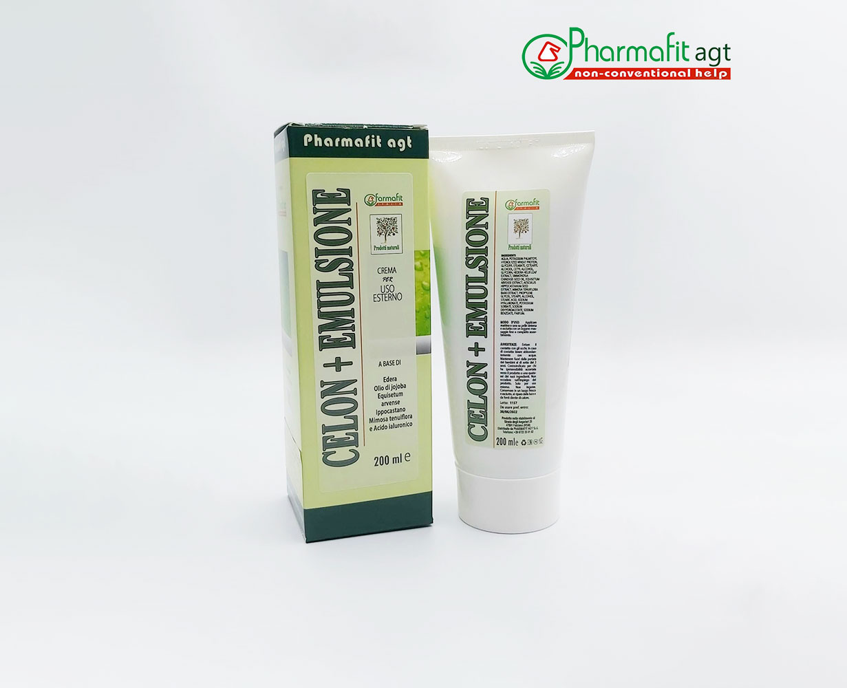 Pharmafit Celon+ Emulsione Crema Corpo Elasticizzante Edera