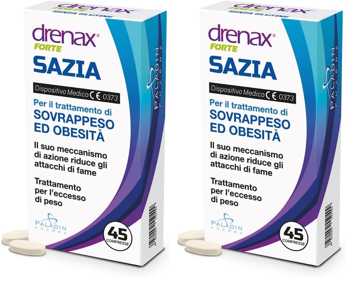 Drenax Forte Sazia dispositivo 45 capsule controllo peso