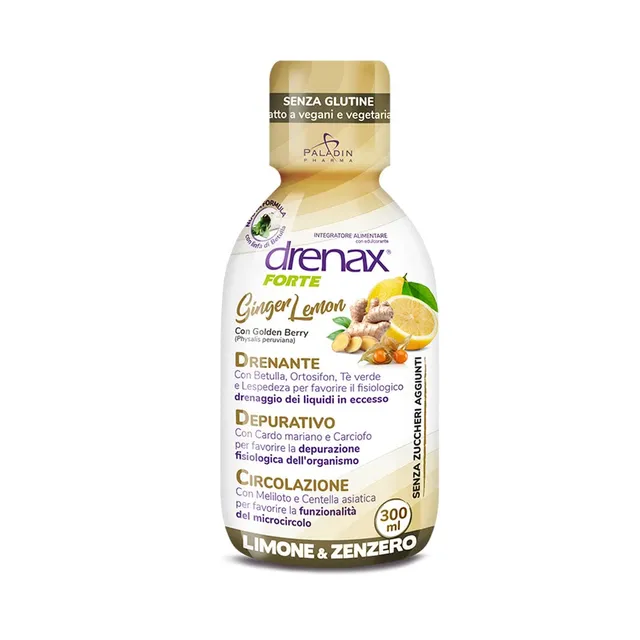 Drenax Forte Ginger&Lemon drenante liquido 300 ml