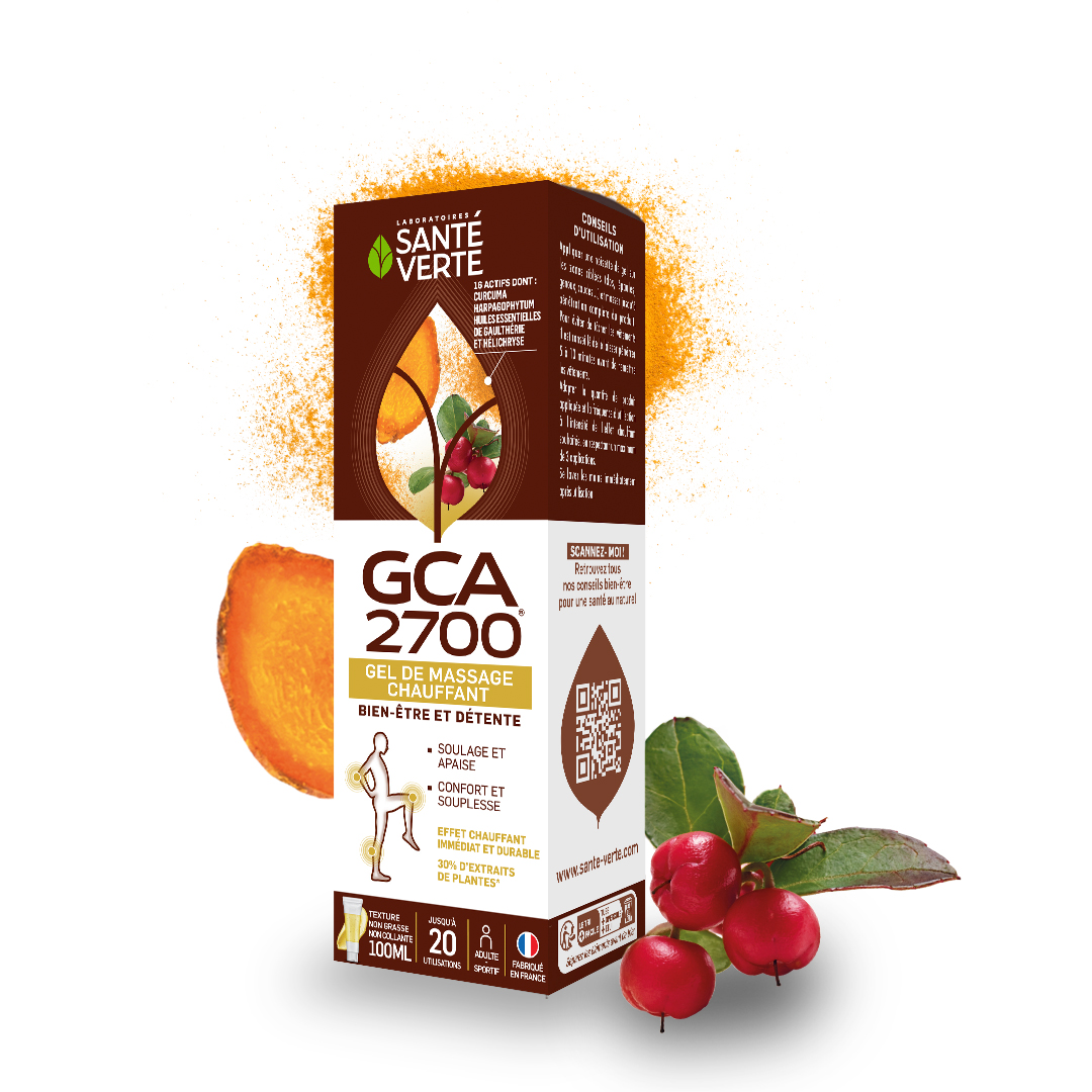 Santé Verte GCA 2700 gel riscaldante muscoli articolazioni