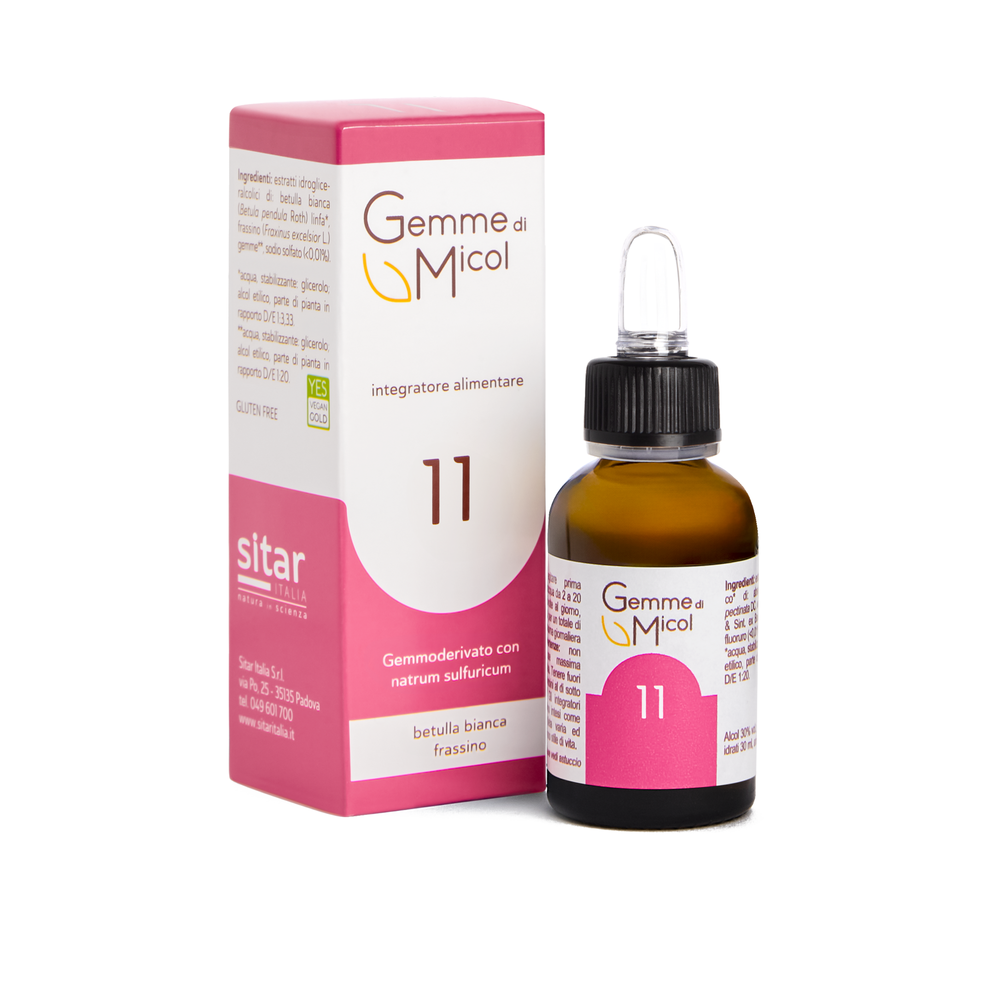 Sitar Gemme di Micol 11 gocce 30 ml drenaggio