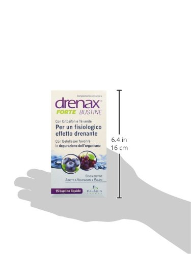 Drenax Forte Mirtillo Uva drenante 15 bustine stick